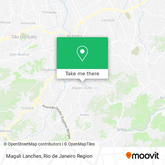 Magali Lanches map