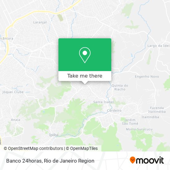 Banco 24horas map