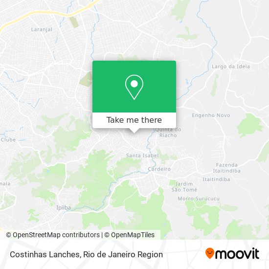 Costinhas Lanches map