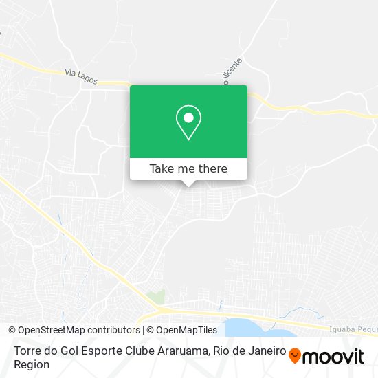 Torre do Gol Esporte Clube Araruama map