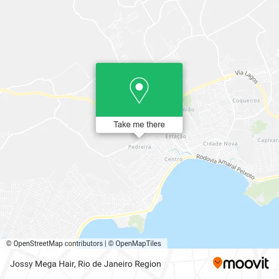 Jossy Mega Hair map