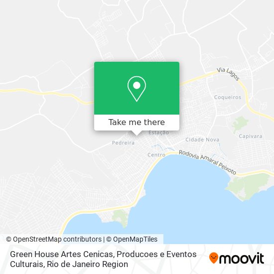 Green House Artes Cenicas, Producoes e Eventos Culturais map