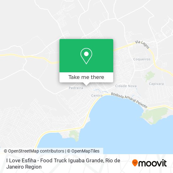 I Love Esfiha - Food Truck Iguaba Grande map