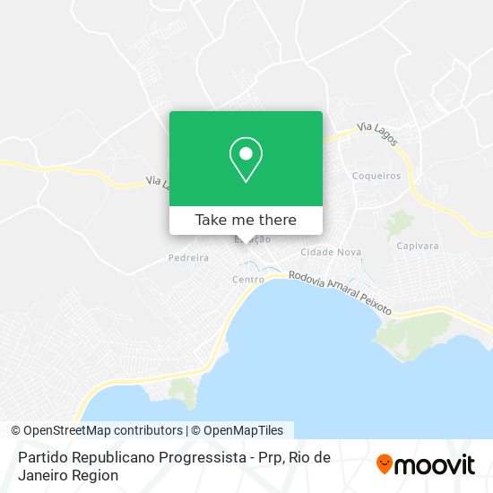 Partido Republicano Progressista - Prp map