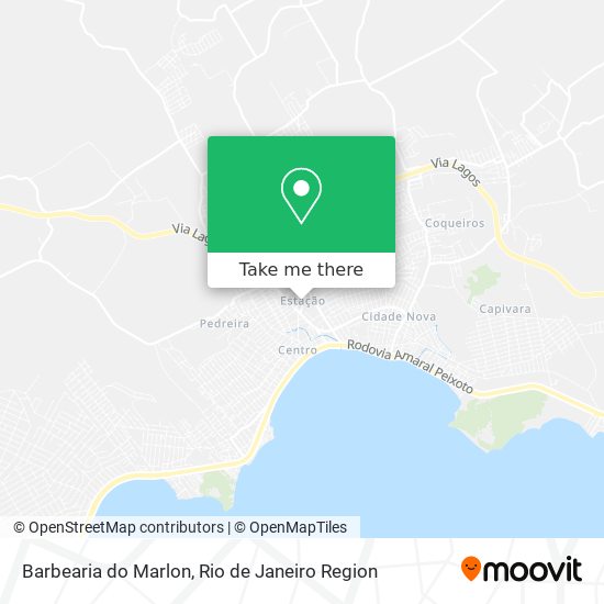 Barbearia do Marlon map