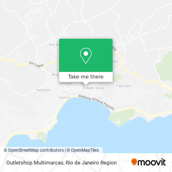 Outletshop Multimarcas map