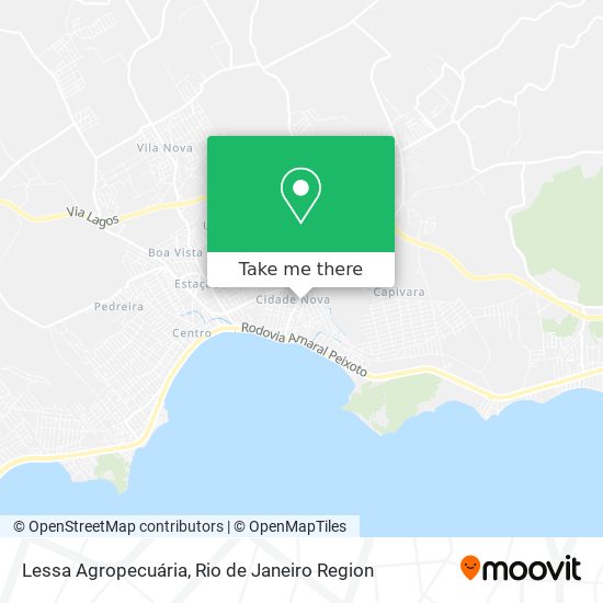 Lessa Agropecuária map