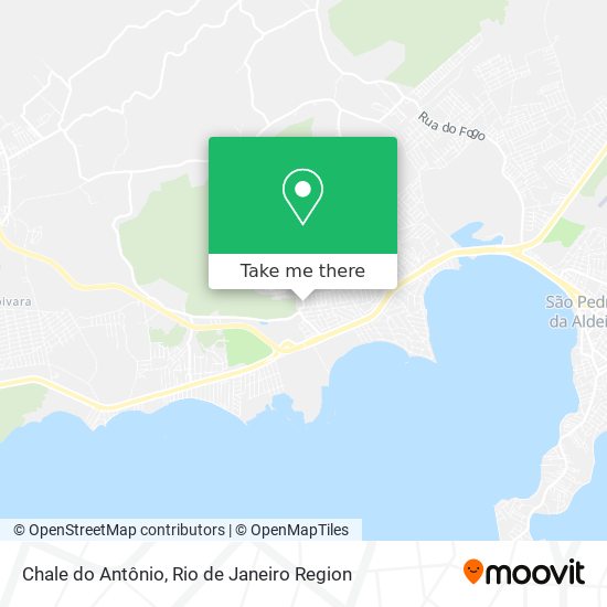 Chale do Antônio map