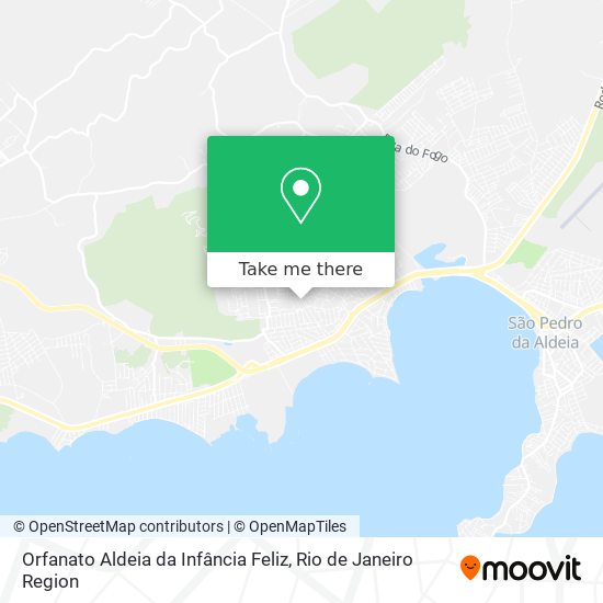 Orfanato Aldeia da Infância Feliz map