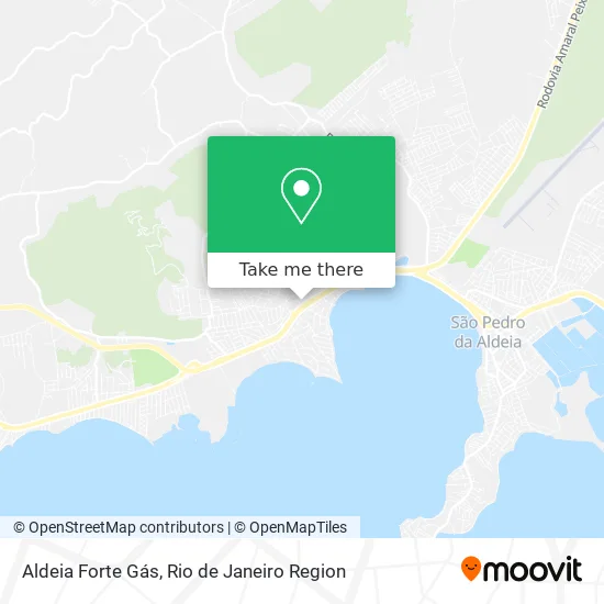 Aldeia Forte Gás map