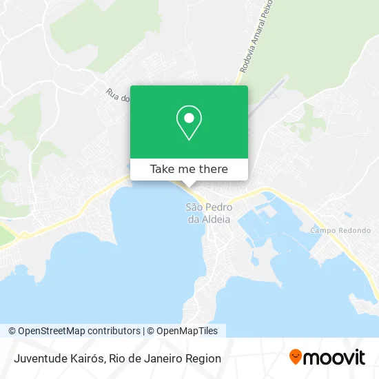 Juventude Kairós map