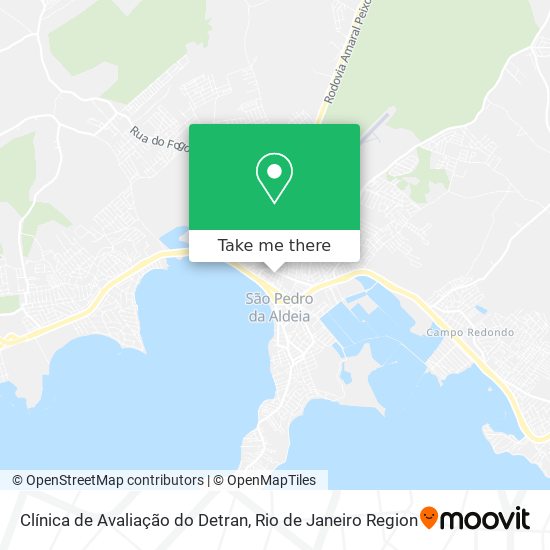 Clínica de Avaliação do Detran map