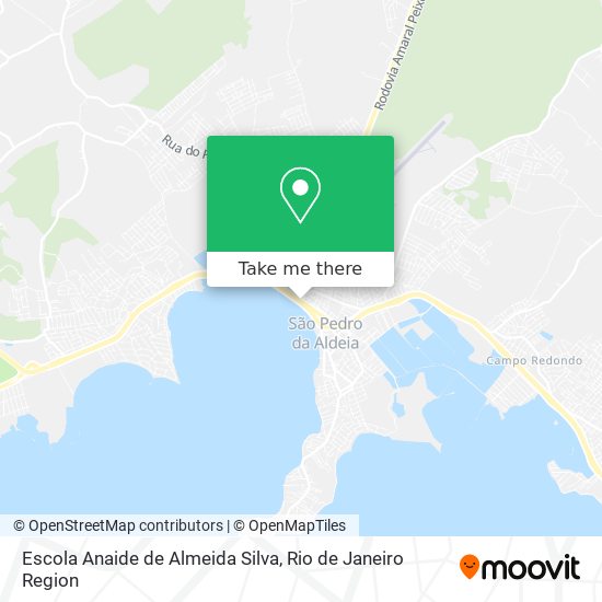 Mapa Escola Anaide de Almeida Silva