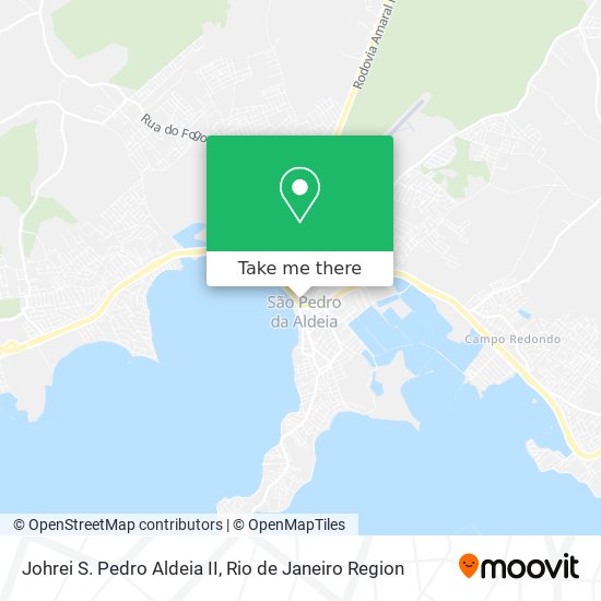 Johrei S. Pedro Aldeia II map