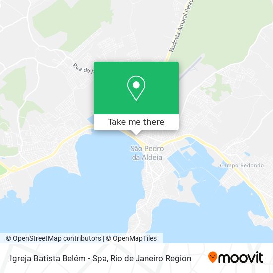 Igreja Batista Belém - Spa map