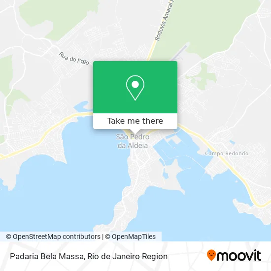 Padaria Bela Massa map