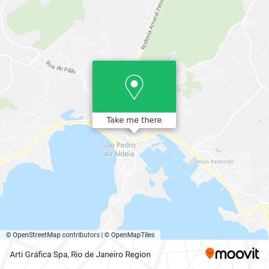 Arti Gráfica Spa map