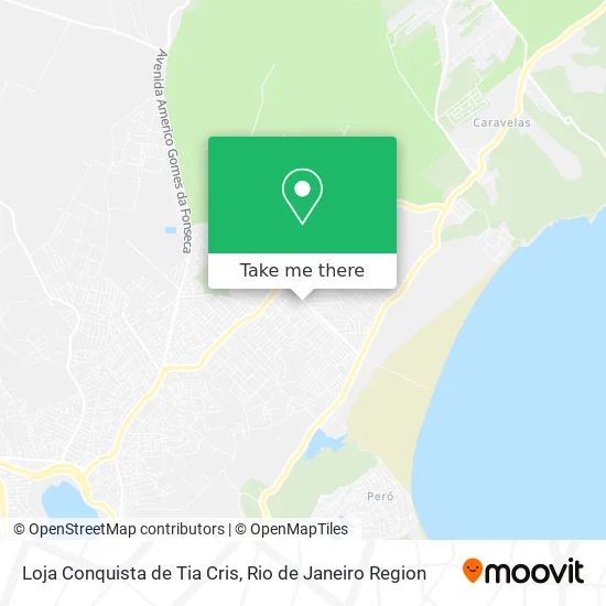Loja Conquista de Tia Cris map