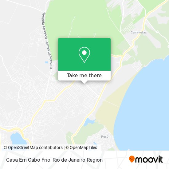 Casa Em Cabo Frio map