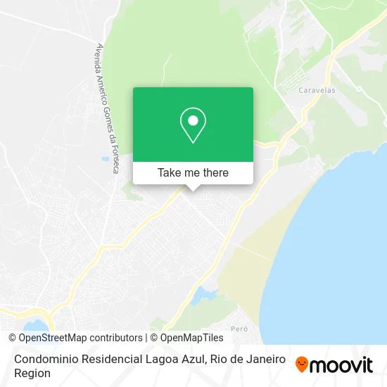 Condominio Residencial Lagoa Azul map