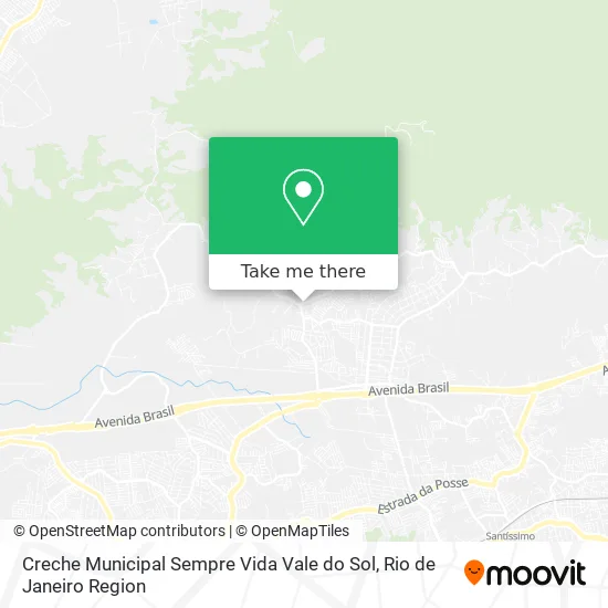 Creche Municipal Sempre Vida Vale do Sol map