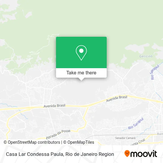 Casa Lar Condessa Paula map