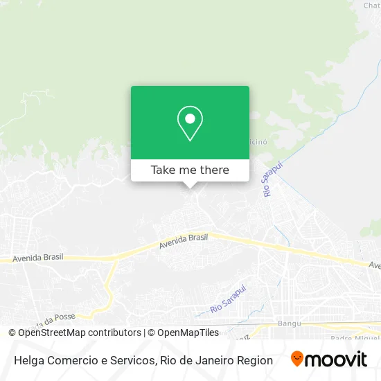 Helga Comercio e Servicos map