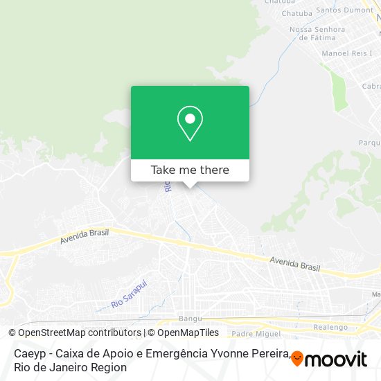 Caeyp - Caixa de Apoio e Emergência Yvonne Pereira map