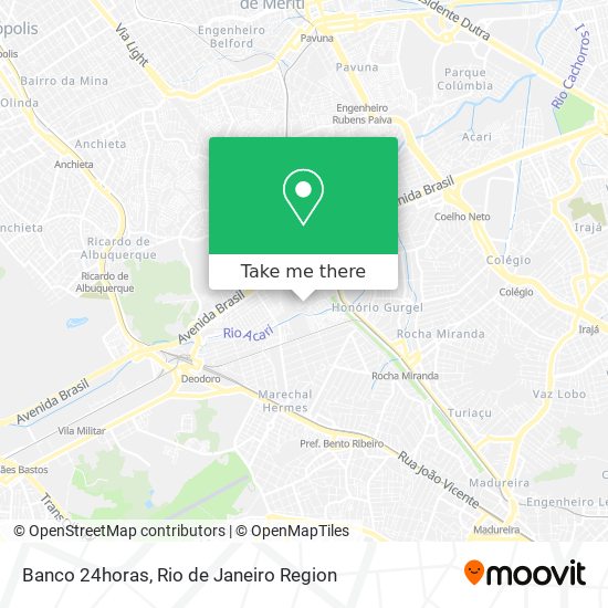 Banco 24horas map