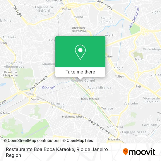 Restaurante Boa Boca Karaoke map