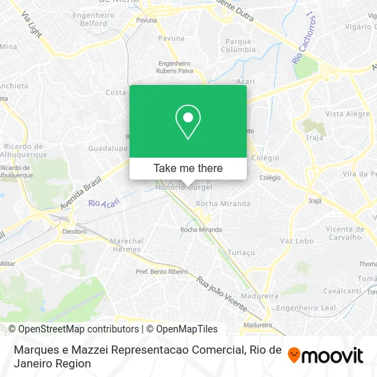 Marques e Mazzei Representacao Comercial map
