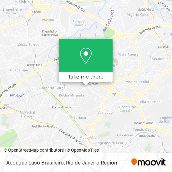 Acougue Luso Brasileiro map