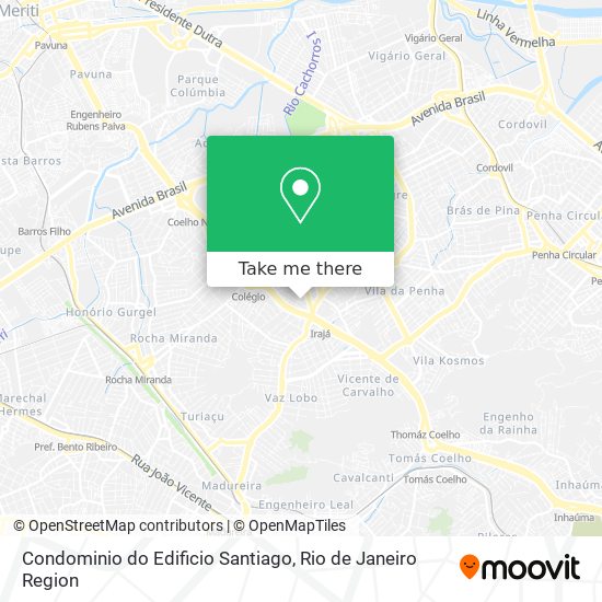 Condominio do Edificio Santiago map