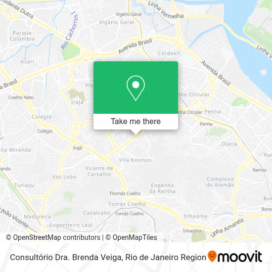 Consultório Dra. Brenda Veiga map