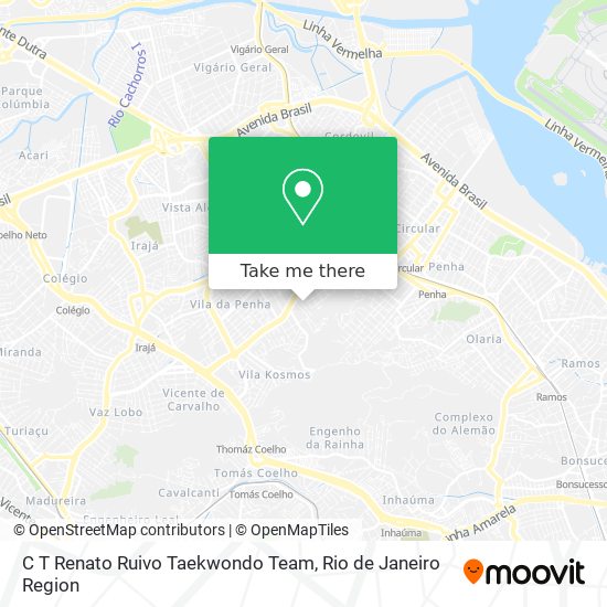 C T Renato Ruivo Taekwondo Team map