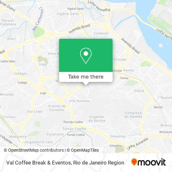 Val Coffee Break & Eventos map