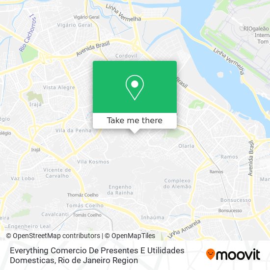 Everything Comercio De Presentes E Utilidades Domesticas map