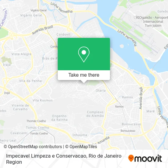 Impecavel Limpeza e Conservacao map