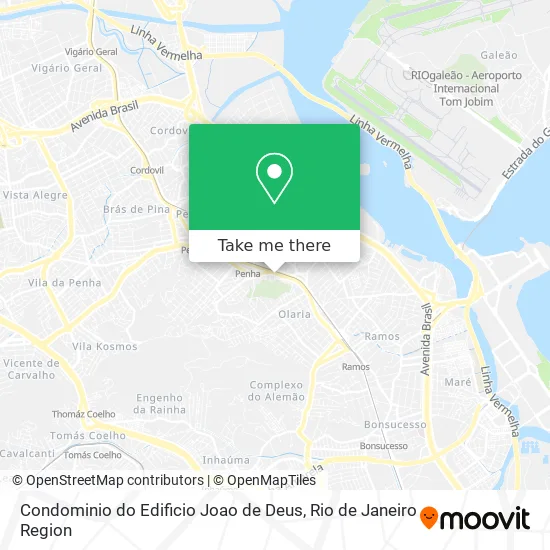 Condominio do Edificio Joao de Deus map