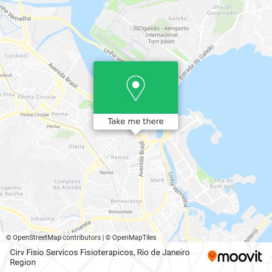 Cirv Fisio Servicos Fisioterapicos map