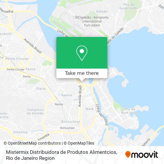 Mapa Mistermix Distribuidora de Produtos Alimentcios