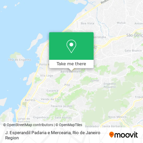 J. Esperandil Padaria e Mercearia map