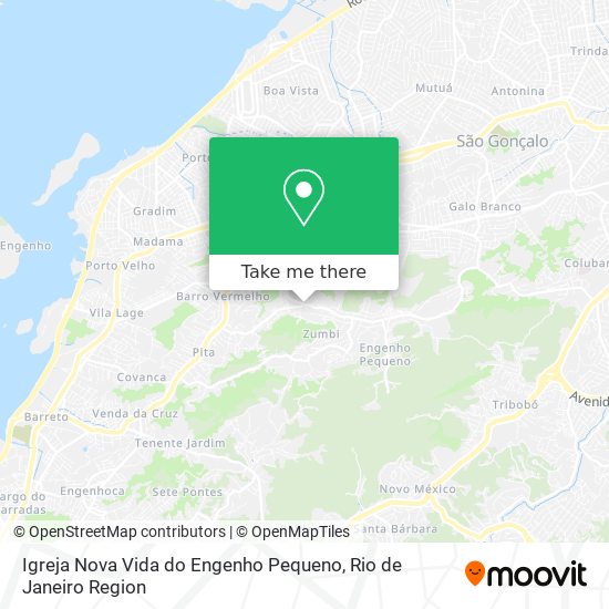Igreja Nova Vida do Engenho Pequeno map