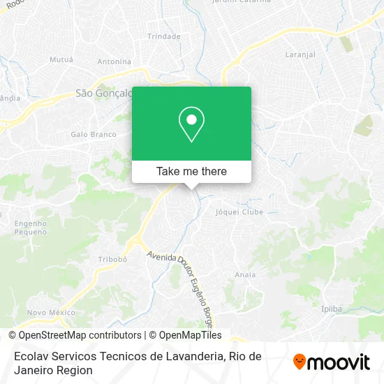 Ecolav Servicos Tecnicos de Lavanderia map