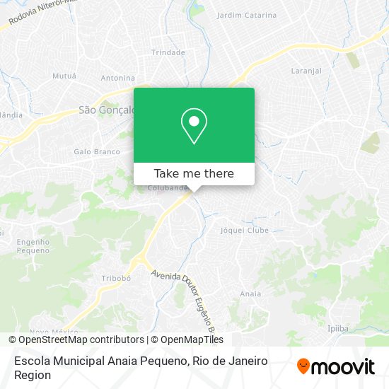 Escola Municipal Anaia Pequeno map