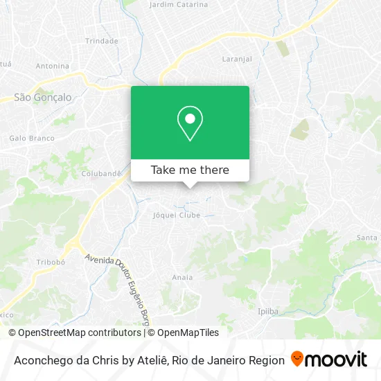 Aconchego da Chris by Ateliê map