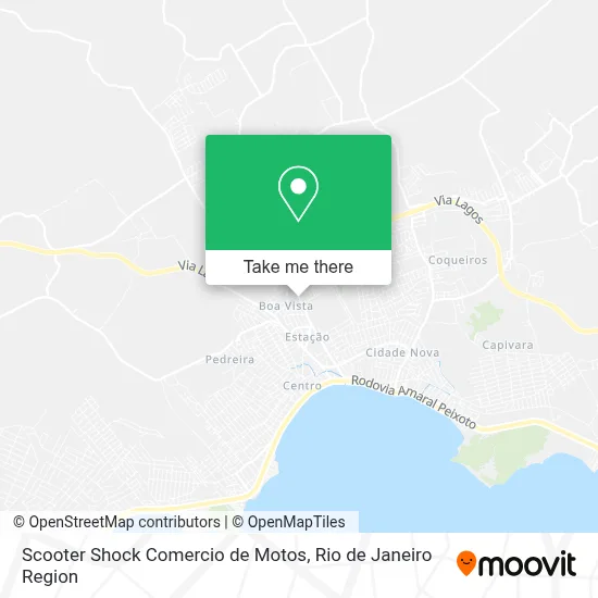 Scooter Shock Comercio de Motos map