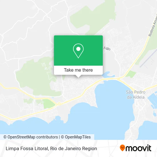Limpa Fossa Litoral map