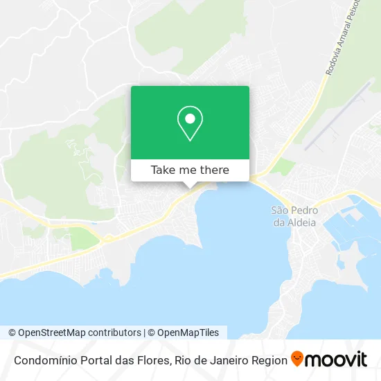 Condomínio Portal das Flores map