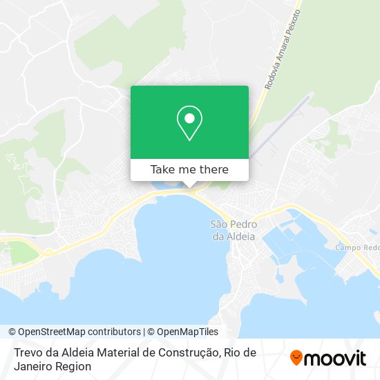 Trevo da Aldeia Material de Construção map